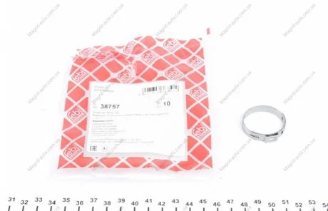 Зажимний хомут D=25,6~32mm FEBI BILSTEIN 38757