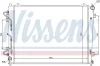 Радиатор охлаждения двигателя KIA CARENS (2006) 2.0 CRDI NISSENS 66686 (фото 6)