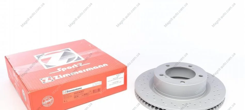 Диск гальмівний SPORT Z ZIMMERMANN 590.2816.52 (фото 1)