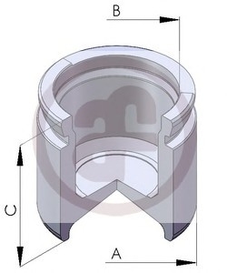 Поршень, корпус скобы тормоза AUTOFREN D0 2562 (фото 1)