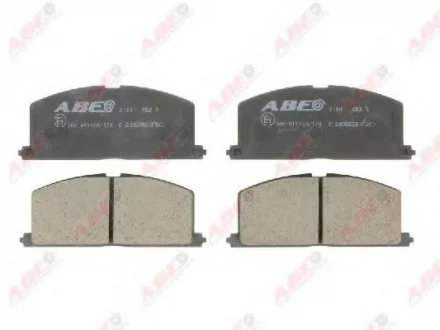 Гальмівні колодки, дискові ABE C12035ABE