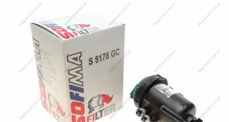 Фільтр паливний в корпусі SOFIMA S5178GC