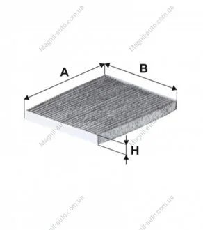 Фильтр салона HYUNDAI IX35, TUCSON 10- угольный (WIX-FILTERS) WIX FILTERS WP2065