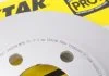 Диск гальмівний AUDI/SEAT/SKODA/VW A3/Ibiza/Leon/Toledo/Fabia/Octavia/Golf "F D=256mm "96>> TEXTAR 92082205 (фото 4)