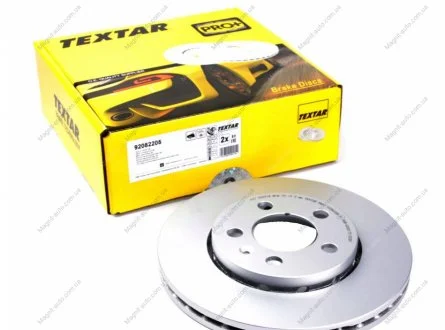Тормозной диск PRO+ TEXTAR 92082205