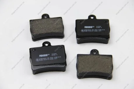 Колодки гальмівні дискові FERODO FDB1310