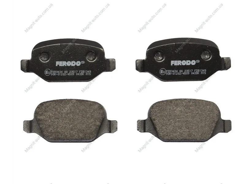 Колодки тормозные дисковые FERODO FDB1349 (фото 1)