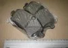 Колодки тормозные дисковые передние Toyota Corolla (01-07) CHAMPION 572491CH (фото 1)