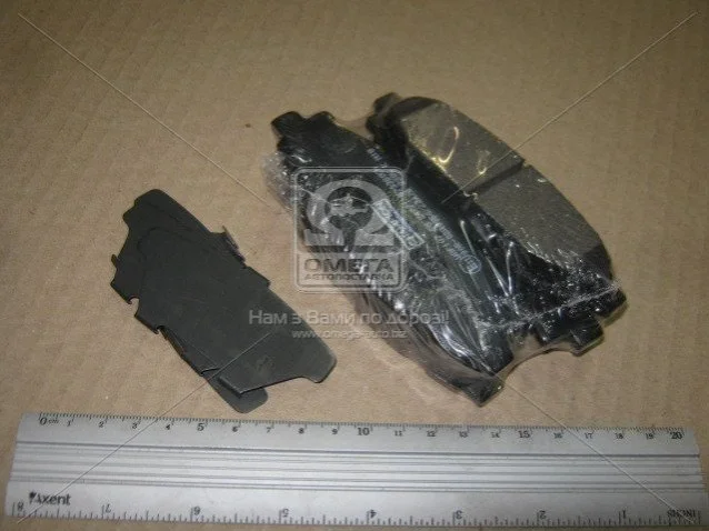 Колодки гальмівні дискові задні Subaru Forester (08-), Outback (08-) CHAMPION 573380CH (фото 1)