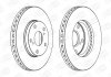Диск тормозной LEXUS, TOYOTA передн., вент. CHAMPION 561676CH (фото 1)