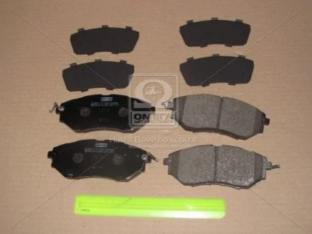 Колодки тормозные дисковые передние Subaru Forester (10-), Legacy (IV,V,VI), Outback (09-) CHAMPION 572638CH