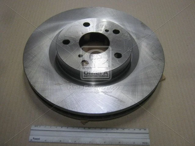 Диск тормозной передний (кртано) 2) Toyota Auris (E15,E18), Camry (V4,V5), Rav 4 (III,IV) CHAMPION 562621CH (фото 1)
