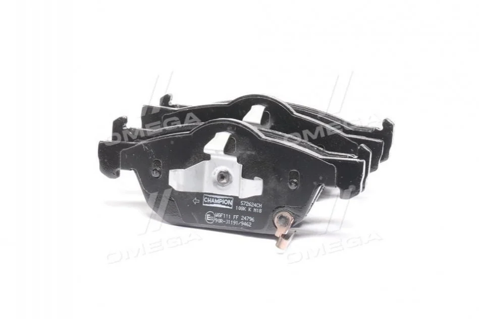 Колодки тормозные дисковые передние Honda Accord VIII, Civic IX CHAMPION 572624CH (фото 1)