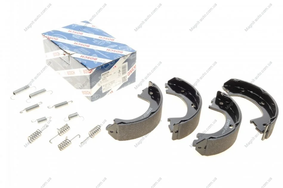 Колодки тормозные барабан (ручник) MB/VW Sprinter/Crafter ''1,8-3,5''06>> -\' BOSCH 0 986 487 751 (фото 1)