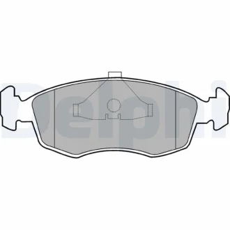 Гальмівні колодки, дискові. Delphi LP587