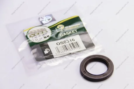 Сальник вала двигателя BGA OS0316