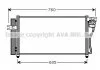 Радіатор кондиціонера Hyundai Accent (05-) 1.4i-1.6i AVA AVA COOLING HY5178D (фото 1)