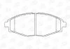 Колодка торм. DAEWOO LANOS 1.5, MATIZ передн. CHAMPION 572402CH (фото 1)