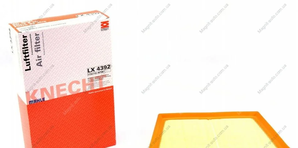Фильтр воздушный Mahle LAND ROVER Range Rover "2,0 "16>> MAHLE / KNECHT LX4392 (фото 1)