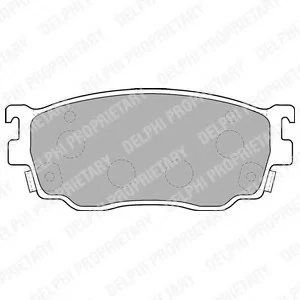 Гальмівні колодки дискові MAZDA /323/626 "F "98-04 Delphi LP1527