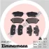 Колодки тормозные дисковые ZIMMERMANN 25965.155.1 (фото 4)