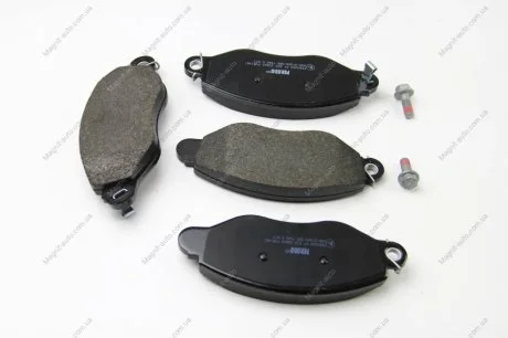 Комплект гальмівних колодок переднього., FORD TRANSIT, TRANSIT TOURNEO 2.0D/2.3/2.4D 01.00-05.06 FERODO FVR1461