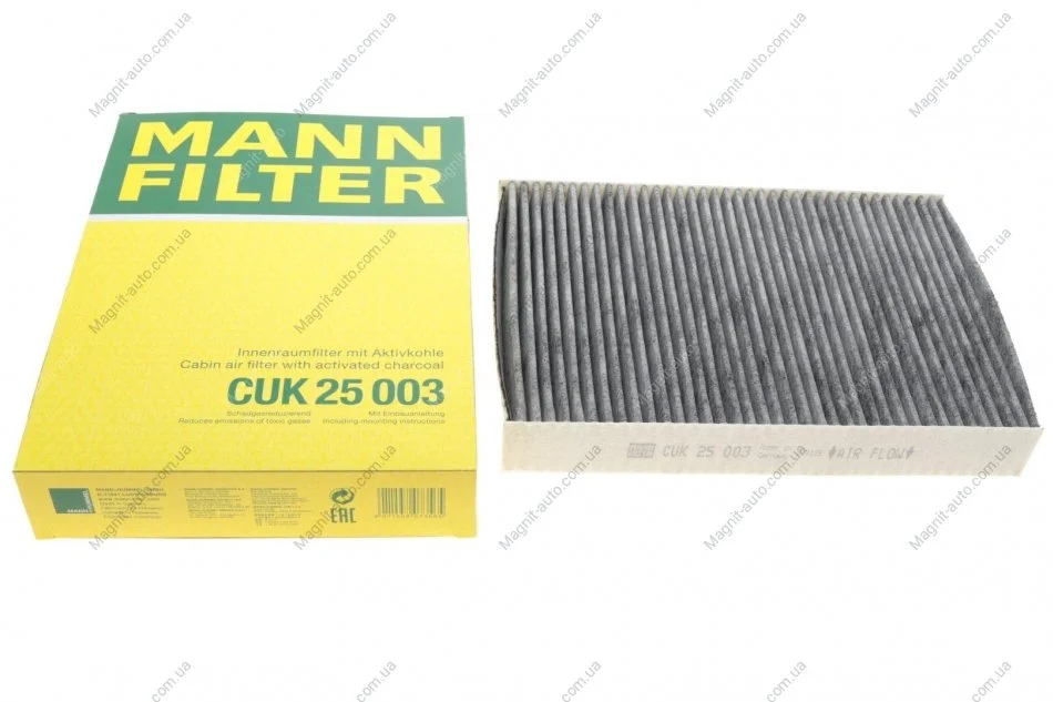 Фильтр салона MANN CUK 25 003 (фото 1)