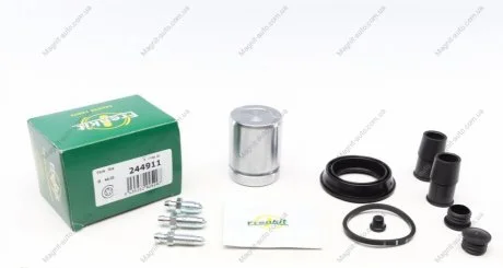 Ремкомплект гальмівного супорту з поршнем BMW/VWPORSCHE 9(E90)/T5/Cayenne "04-11 -R FRENKIT 244911
