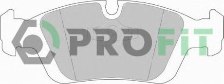 Колодки гальмівні дискові PROFIT 5000-0725 (фото 1)