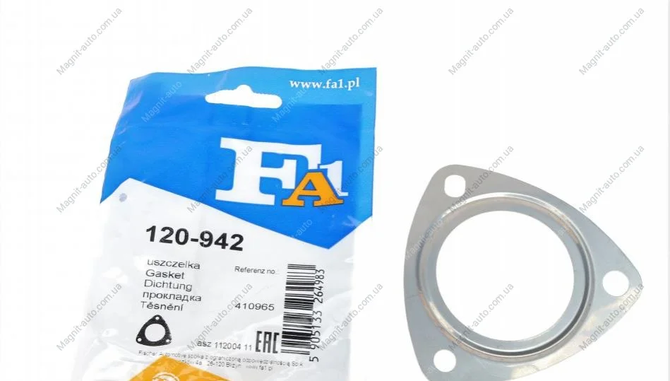 Прокладка выхлопной системы металлическая Fischer Automotive One (FA1) 120-942 (фото 1)
