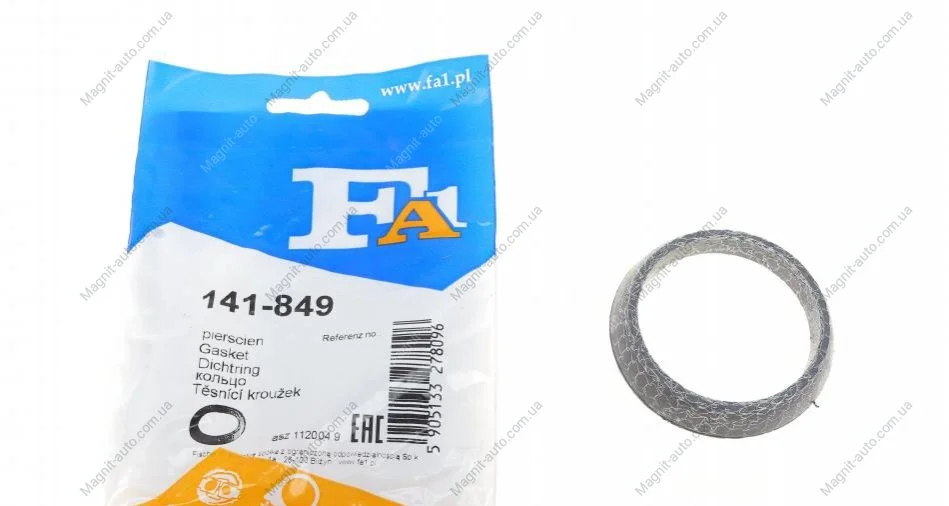 Ущільнююче кільце VW 2.5TDi Fischer Automotive One (FA1) 141-849 (фото 1)