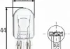 Автолампа T20Q W21/5W 12V 21/5W HELLA 8GD008893002 (фото 3)