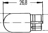 Автолампа Behr Standard W3W W2,1x9,5d 3 W прозрачная HELLA 8GP003594141 (фото 4)