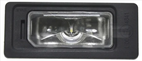 Підсвітка номерного знаку (LED) AUDI A1 8X, A3 8V, A4 B9, A6 C7, A7 C7, Q3 8U, Q7 4M SEAT ATECA SKODA FABIA III, KODIAQ I, OCTAVIA III, RAPID, SUPERB III, YETI VW CADDY IV, GOLF SPORTSVAN 05.09- TYC 150533002