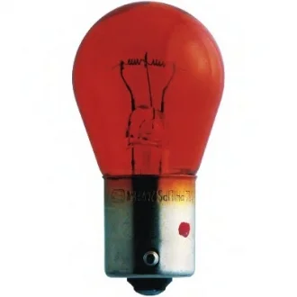 Лампа (картон 10шт) PY21W 24В 21Вт BAU15S основна лампа Masterlife, Помаранчевий PHILIPS 13496MLCP