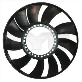 Крыльчатка вентилятора AUDI A4 B5, A4 B6, A4 B7 SKODA SUPERB I VW PASSAT B5, PASSAT B5.5 1.6-3.2 09.97-06.08 TYC 80200552