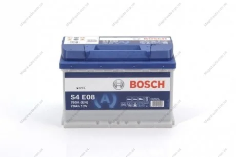 АКБ S4E 70А*ч 760А система СТАРТ-СТОП BOSCH 0092S4E081