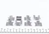 Комплектуючі, колодки дискового гальма QUICK BRAKE 1091877 (фото 3)