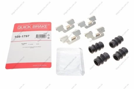 Монтажний компл.,гальм.колодки QUICK BRAKE 1091797