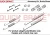 ZESTAW INSTAL SZCZ╩K QB105-0021 TYг DACIA DUSTER 10-,RENAULT CLIO GRANDTOUR 13- QUICK BRAKE 1050021 (фото 1)