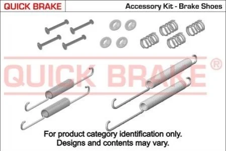 ZESTAW INSTAL SZCZ╩K QB105-0021 TYг DACIA DUSTER 10-,RENAULT CLIO GRANDTOUR 13- QUICK BRAKE 1050021 (фото 1)