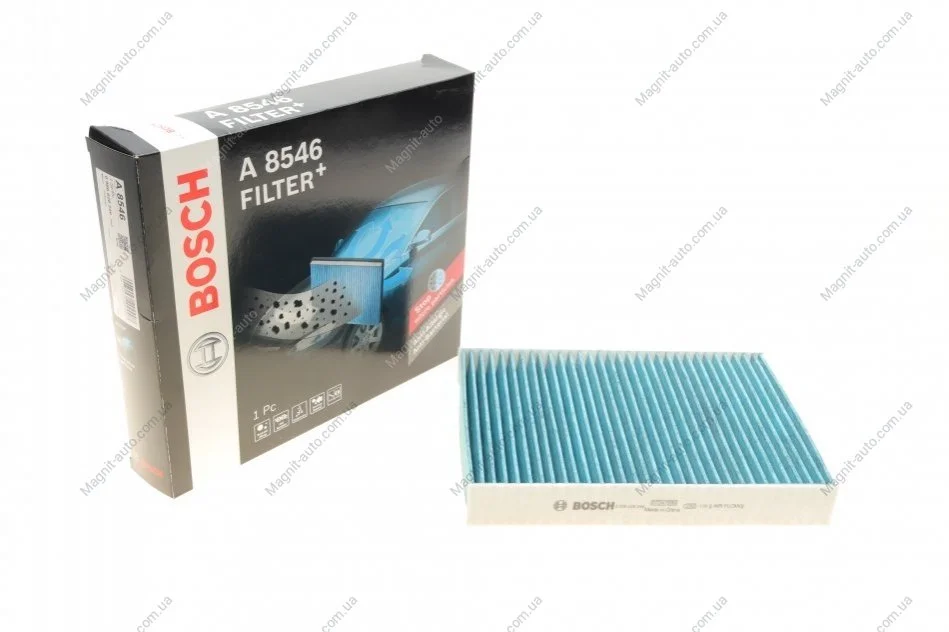 Фільтр салона з актив.вуг.+ NISSAN Qashqai \'\'1,2-1,6 \'\'13>> BOSCH 0986628546 (фото 1)
