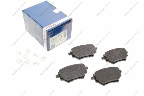 Колодки гальмівні CITROEN/PEUGEOT C4/308 "R "13>> BOSCH 0986494716