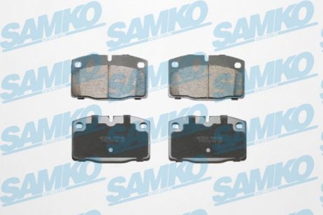 К-кт перед. гальм. колодокі Daewoo Lanos/Nexia/Opel Ascona/Corsa/Kadett/Omega/Vectra A SAMKO 5SP190