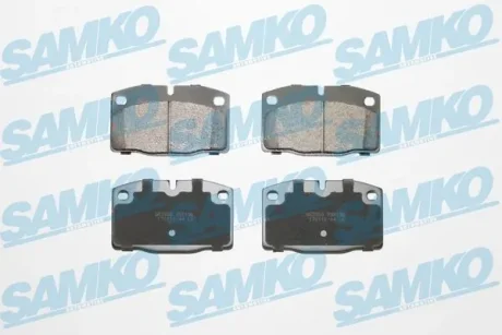 К-кт перед. гальм. колодокі Daewoo Lanos/Nexia/Opel Ascona/Corsa/Kadett/Omega/Vectra A SAMKO 5SP190