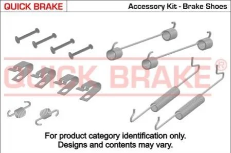 Комплектуючі, гальмівна колодка QUICK BRAKE 1050036 (фото 1)