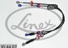 CI╩GNO DRепKA ZMIANY BIEG╙W 30.44.07 NISSAN QASHQAI 1,6 07- 1065/995 LEWE+PRAWE LINEX 304407 (фото 2)