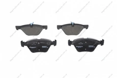 Гальмівні колодки дискові CHRYSLER (USA) - MERCEDES Crossfire/CLK200/CLK230/CLK320/CLK430/E200/E240 BOSCH 0986494729