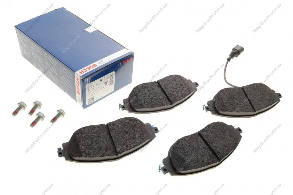 Гальмівні колодки дискові VW Passat "F "10>> BOSCH 0986494704 (фото 1)