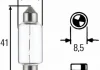 Автолампа Behr Hella Standard T15 SV8,5 15 W прозрачная HELLA 8GM002091141 (фото 1)